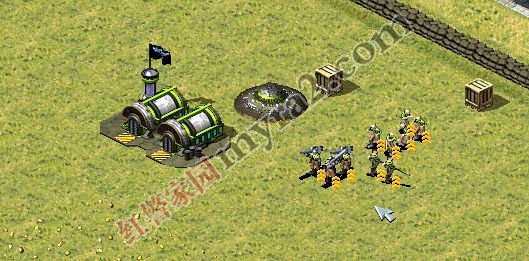 红色警戒2尤里的复仇飞碟驻兵秘籍