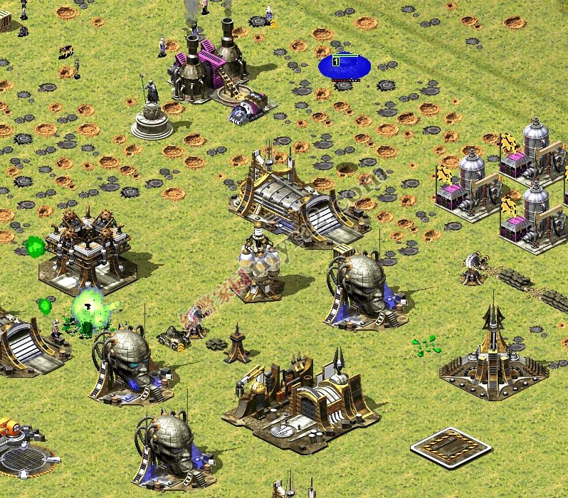 红色警戒2尤里的复仇飞碟驻兵秘籍