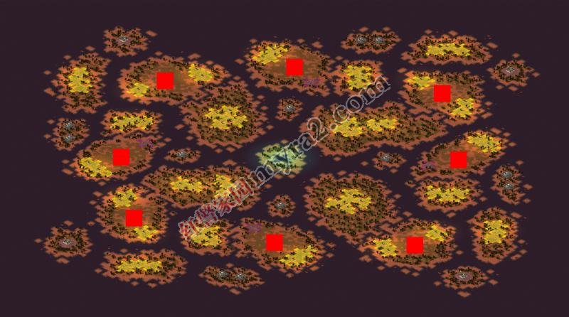 ����ĸ����ɫ������ս��ͼ