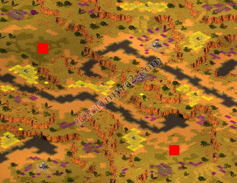 ����ĸ���������2�˵�ͼ