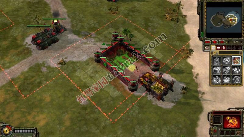 红色警戒3围墙心得分享