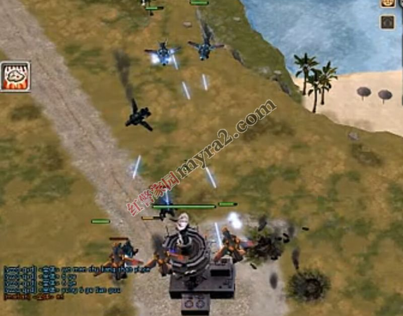 红色警戒3攻略 - 帝国天狗的使用技巧