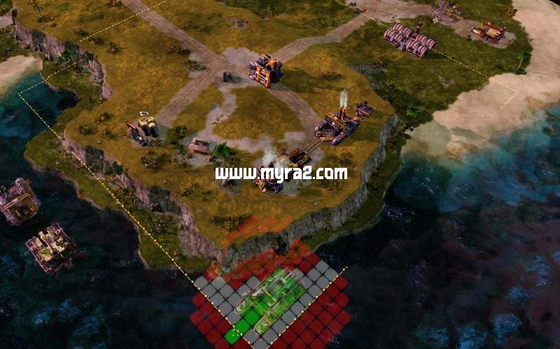 RA3无限岛打法攻略图