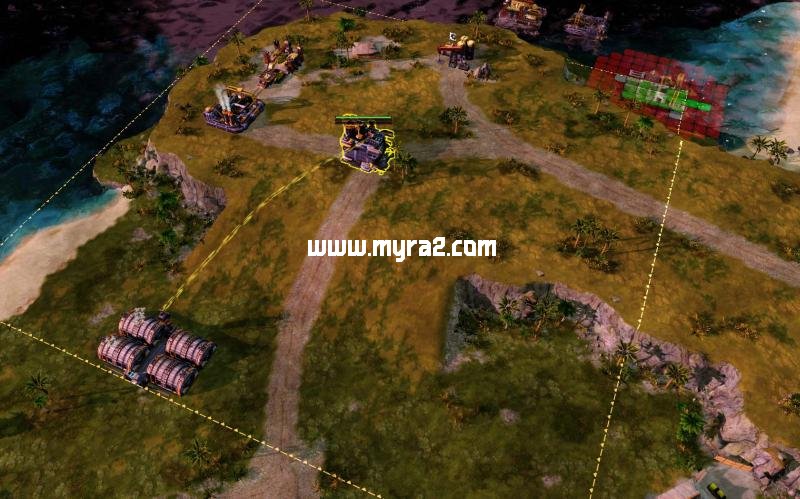 RA3无限岛打法攻略图