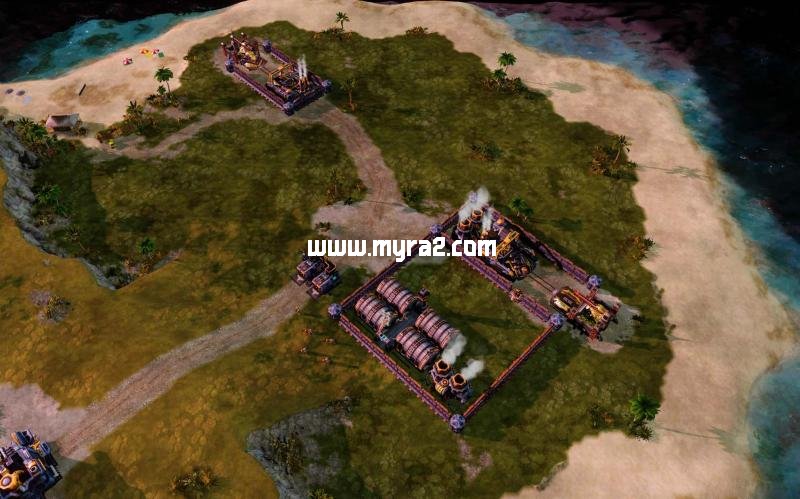 RA3无限岛打法攻略图