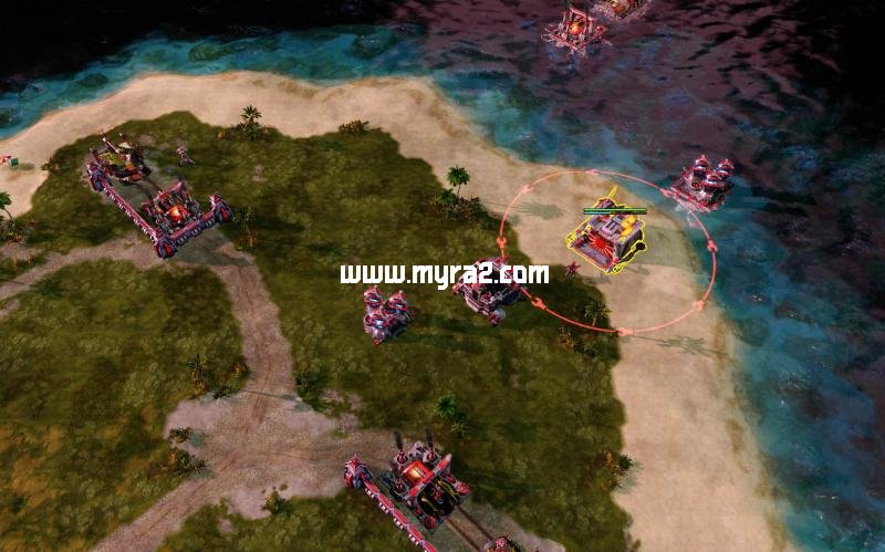 RA3无限岛打法攻略图