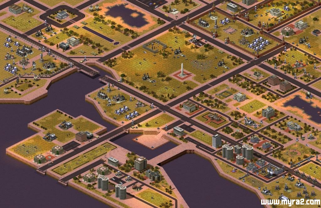 尤里的复仇摧毁白宫战役地图