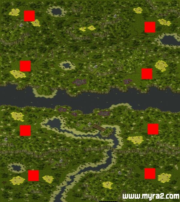 尤里的复仇扭曲悬崖地图