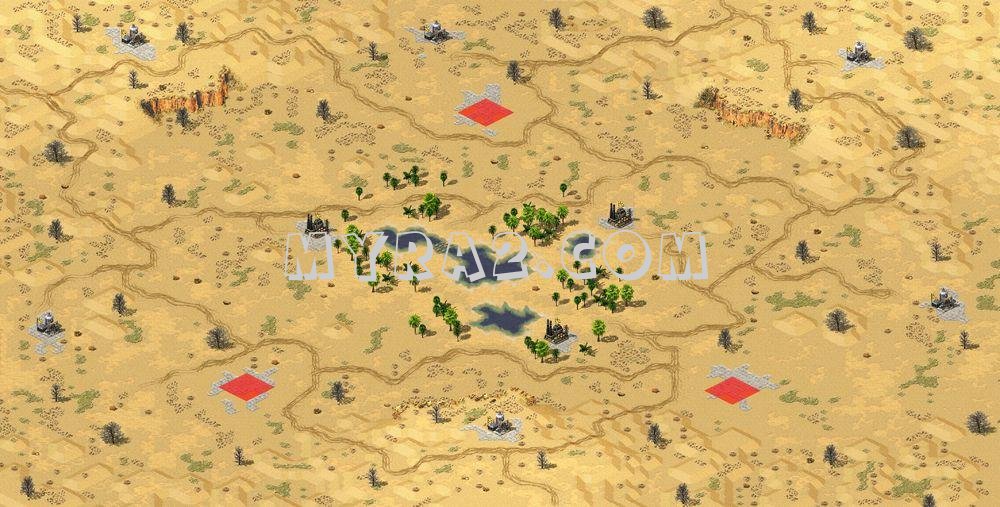 红色警戒2尤里的复仇中东和平进程地图