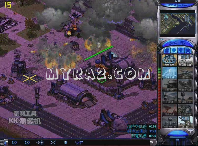 红色警戒2尤里的复仇将军的挑战地图存档