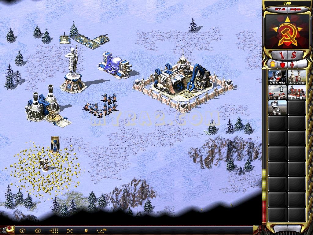 红色警戒2怎么开局?红警开局矿场摆放法