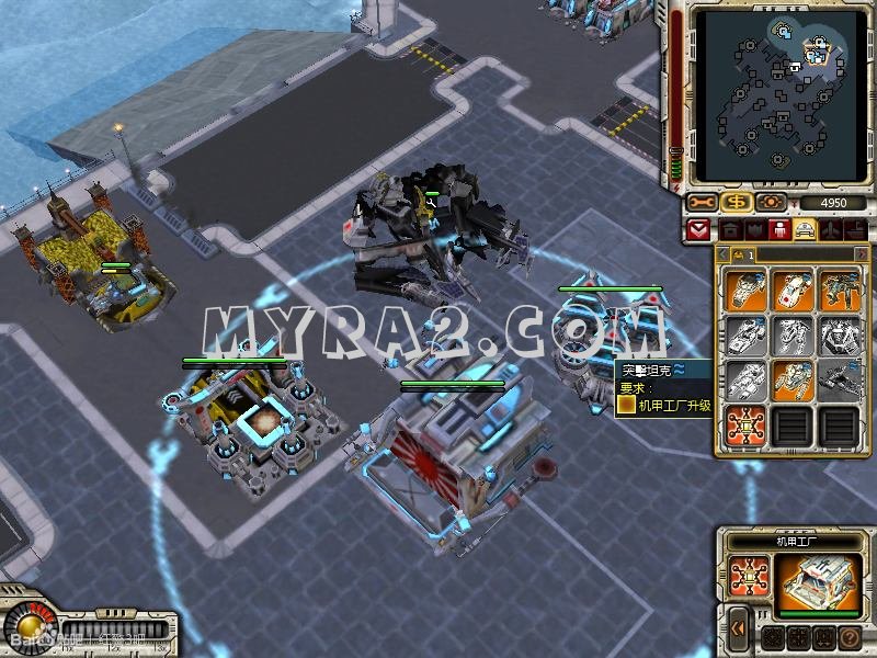 红色警戒3坦克大战mod