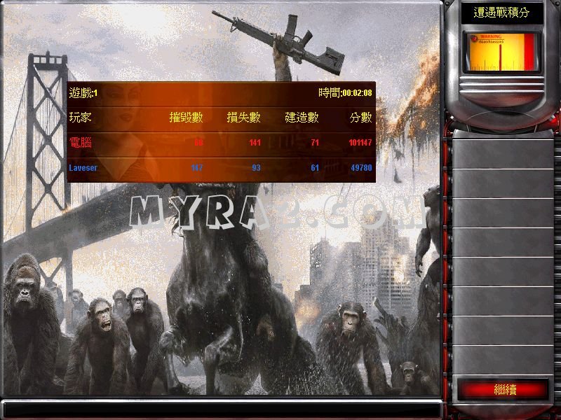 红色警戒2猴子的复仇mod